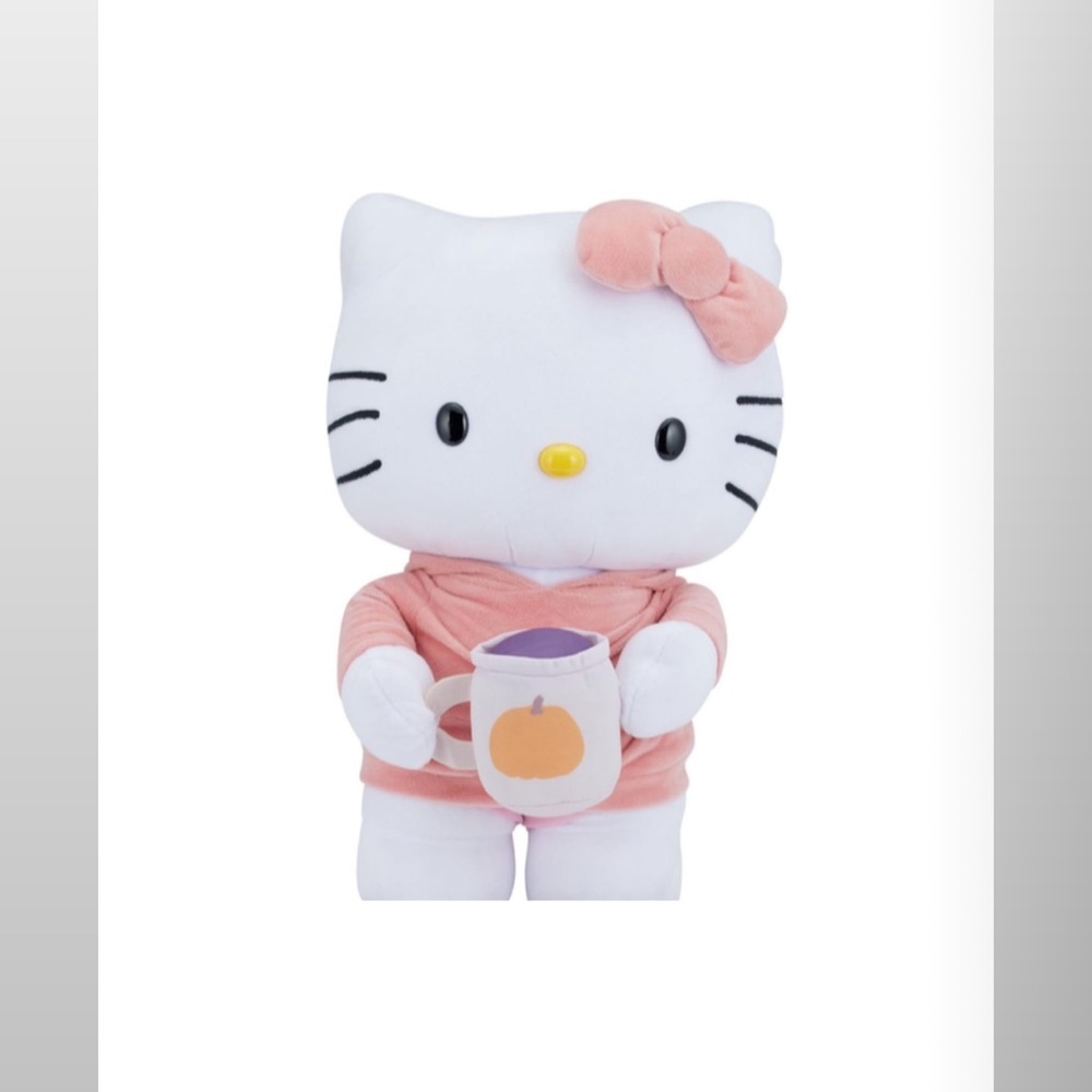 Hello Kitty Pumpkin Spice Greeter